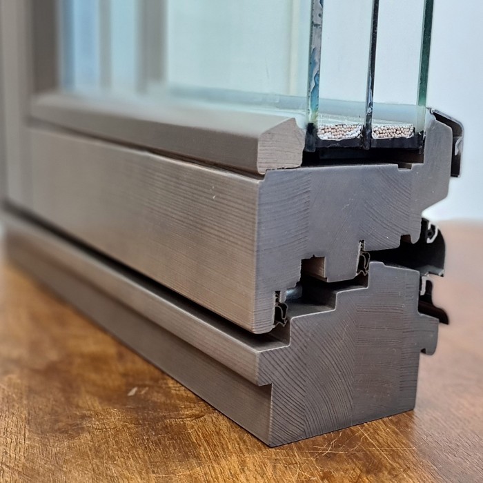 Modern Line Компланарное окно - 78/94 и 90/106 профиль