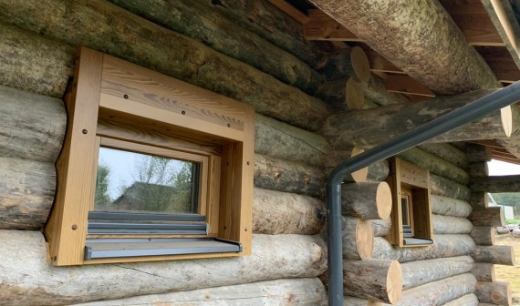 Браславские озера, окна из термососны