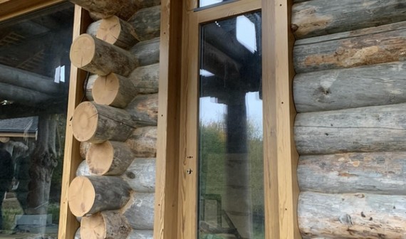 Браславские озера, окна из термососны