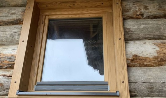 Браславские озера, окна из термососны