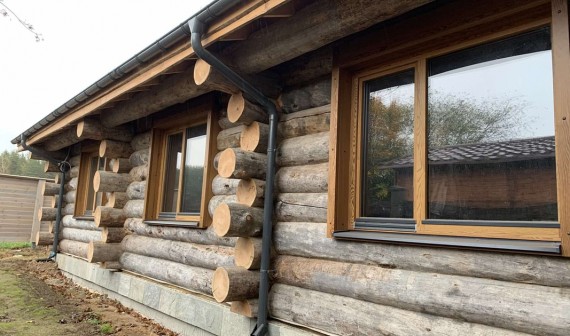 Браславские озера, окна из термососны