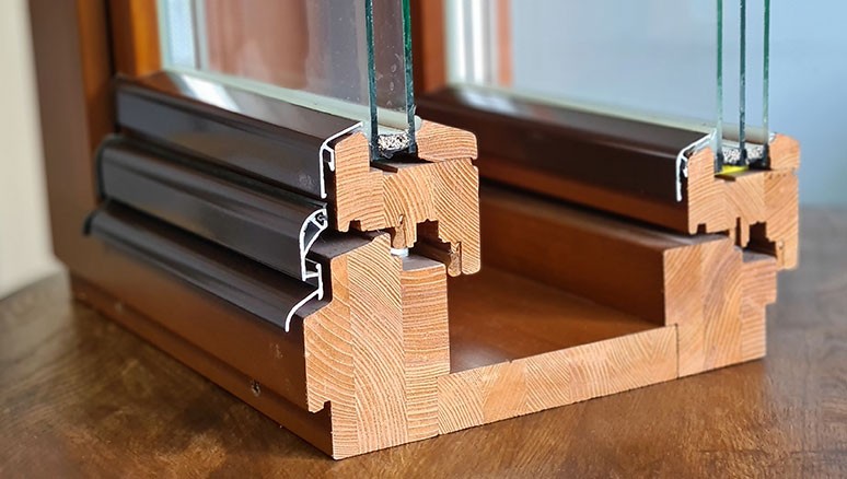 Twin Line Двухрамное окно - 290 профиль